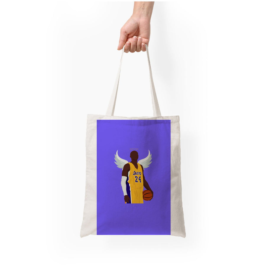 Kobe with wings - Basketball Tote Bag
