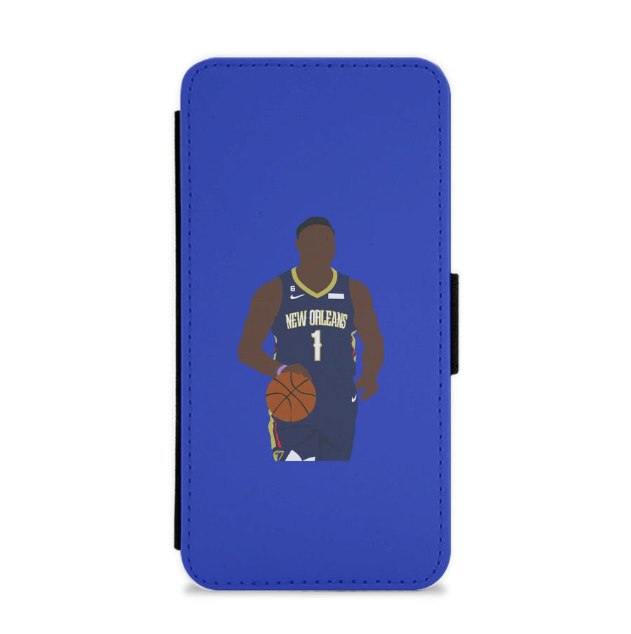 Zion Williamson - Basketball Flip / Wallet Phone Case