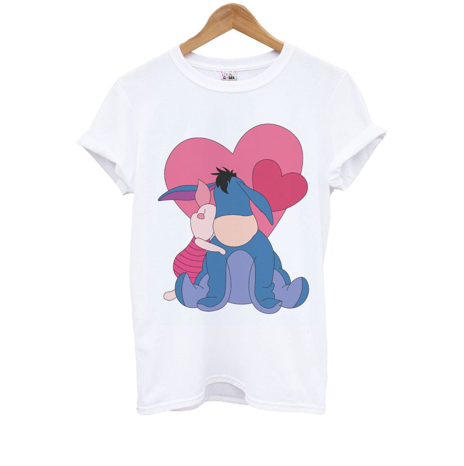 Donkey and Pig Valentine's Kids T-Shirt