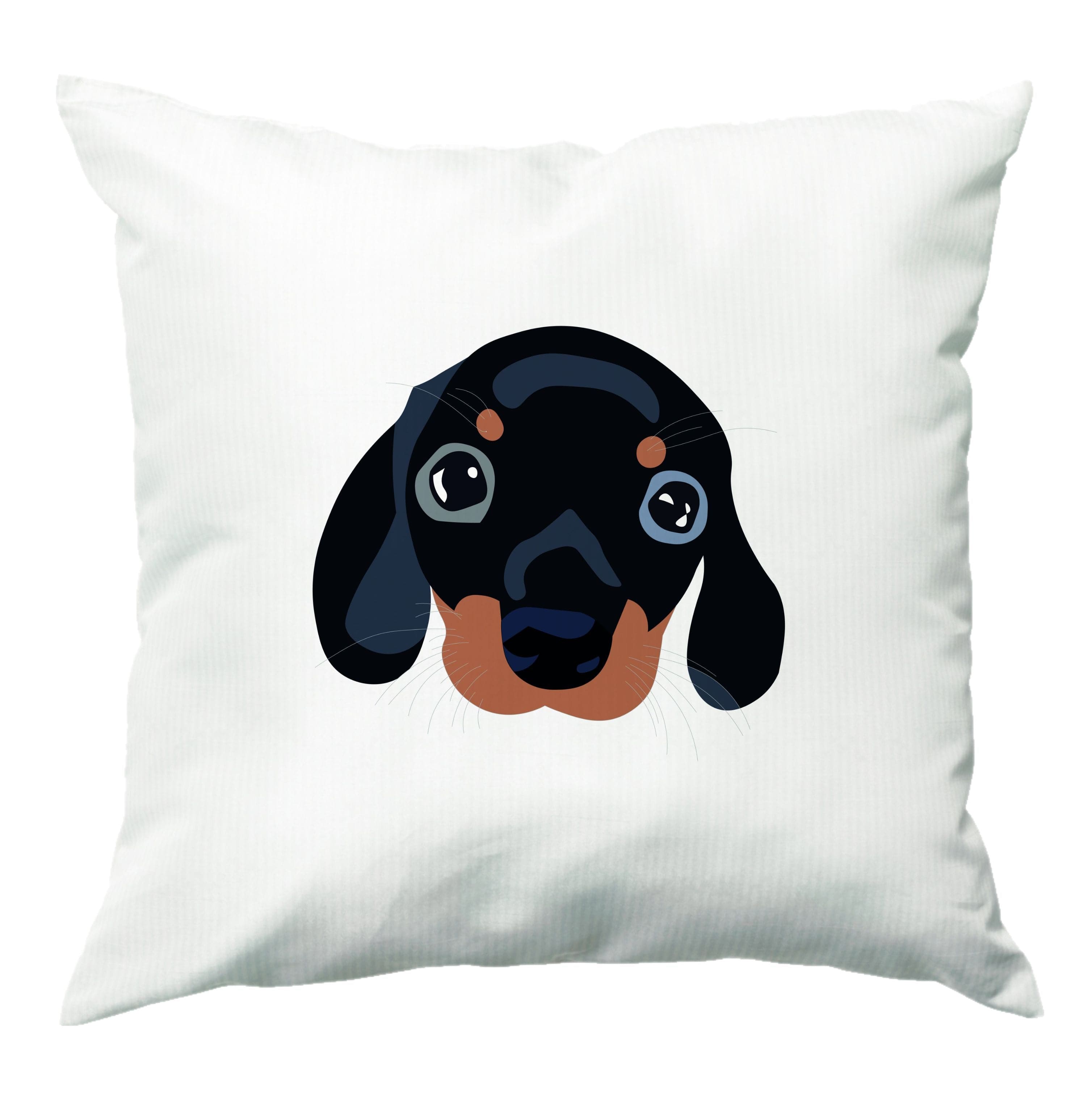 Black - Dachshunds Cushion