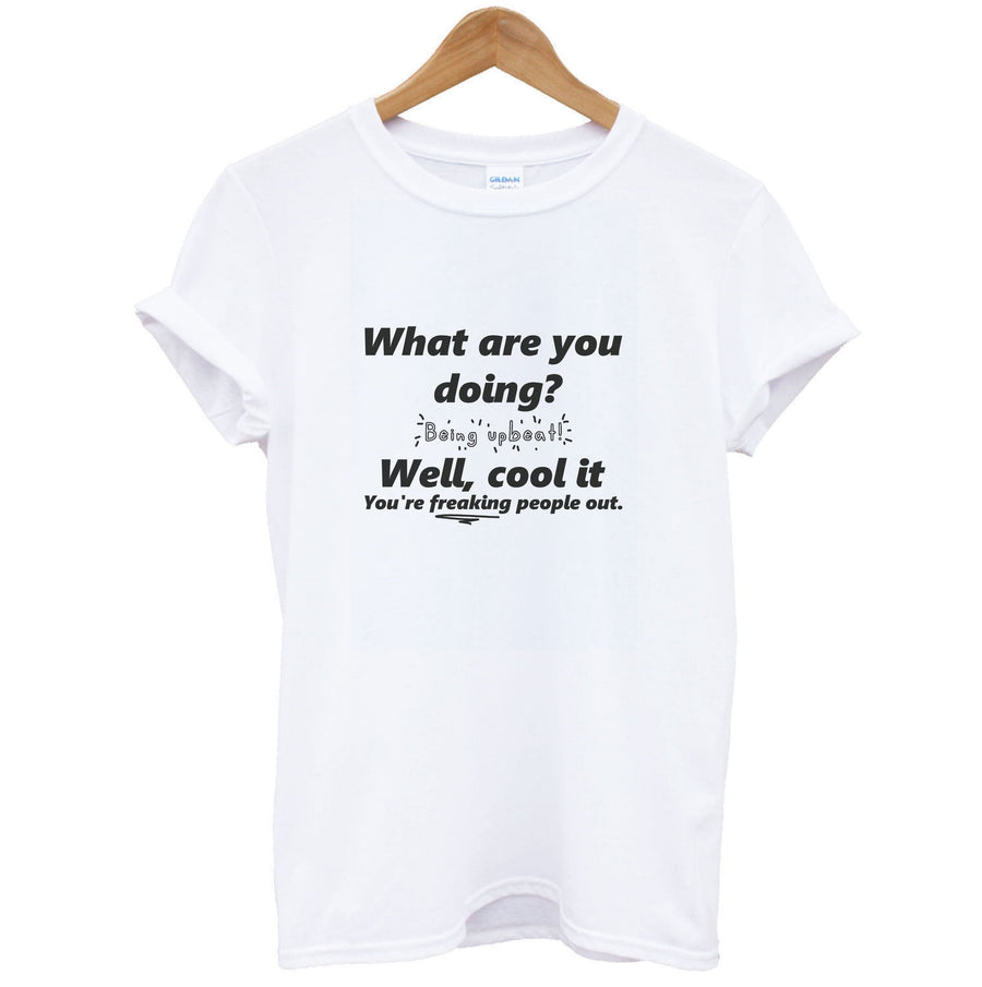 What Are You Doing - Jenna Ortega T-Shirt