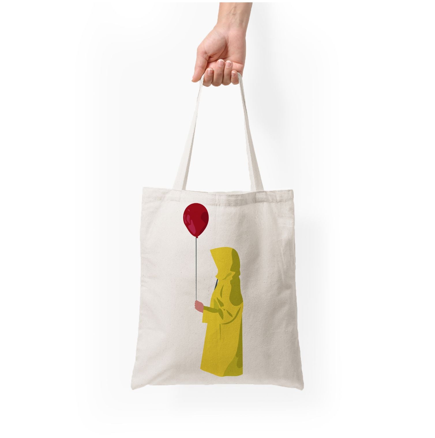 Holding Balloon - Clown Tote Bag