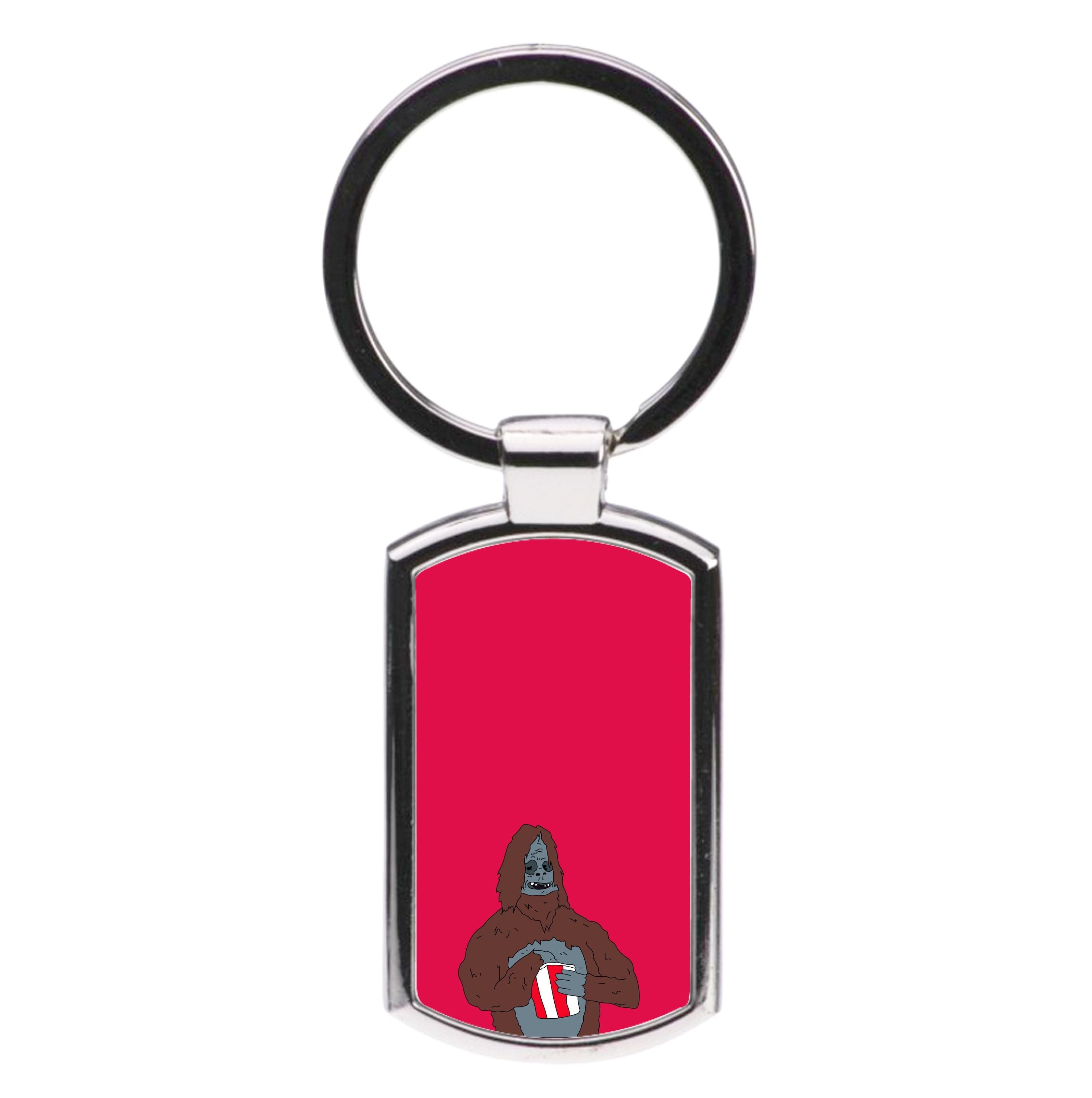 Sassy The Sasquatch Luxury Keyring