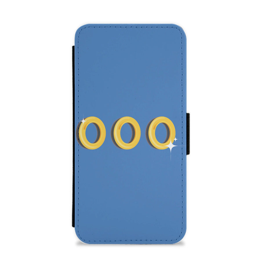 Gold Rings - Sonic Flip / Wallet Phone Case