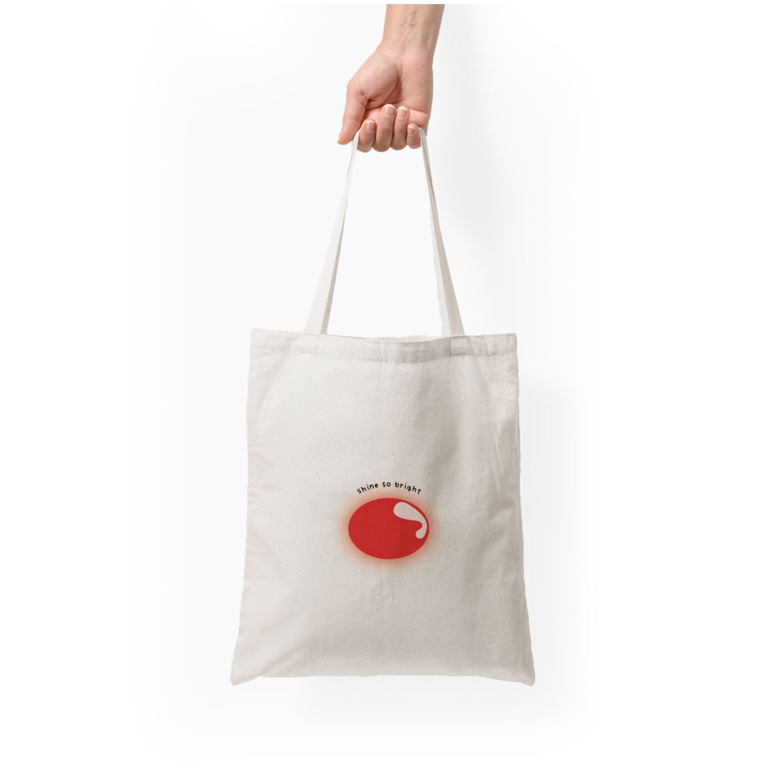 Rudolph's Nose Shine So Bright - Christmas Tote Bag