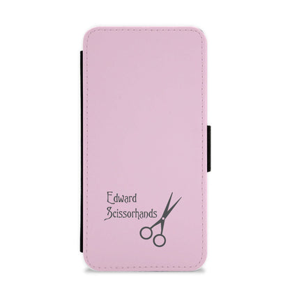 Name - Scissorhands Flip / Wallet Phone Case