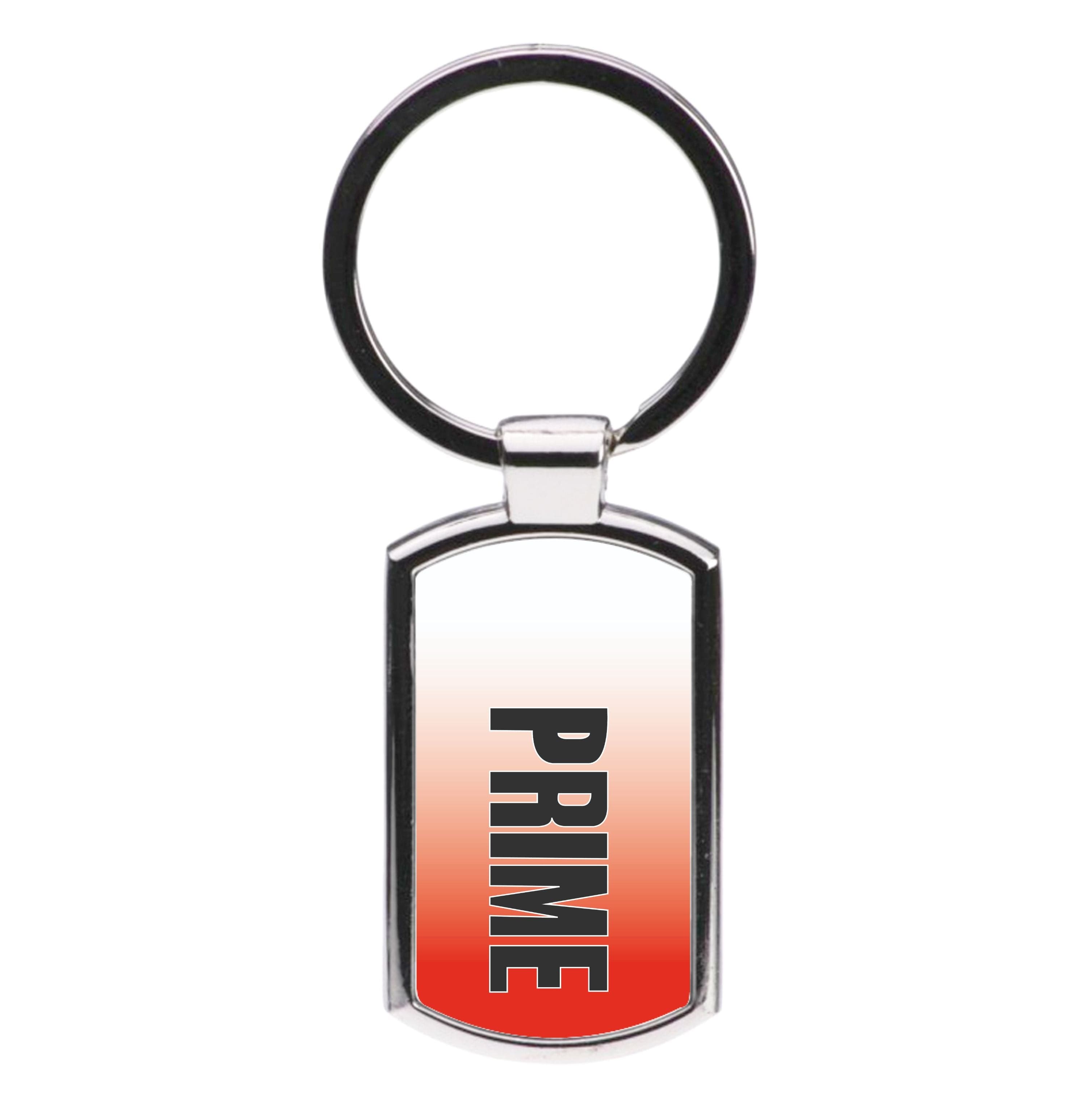 Prime - Red Gradient Luxury Keyring