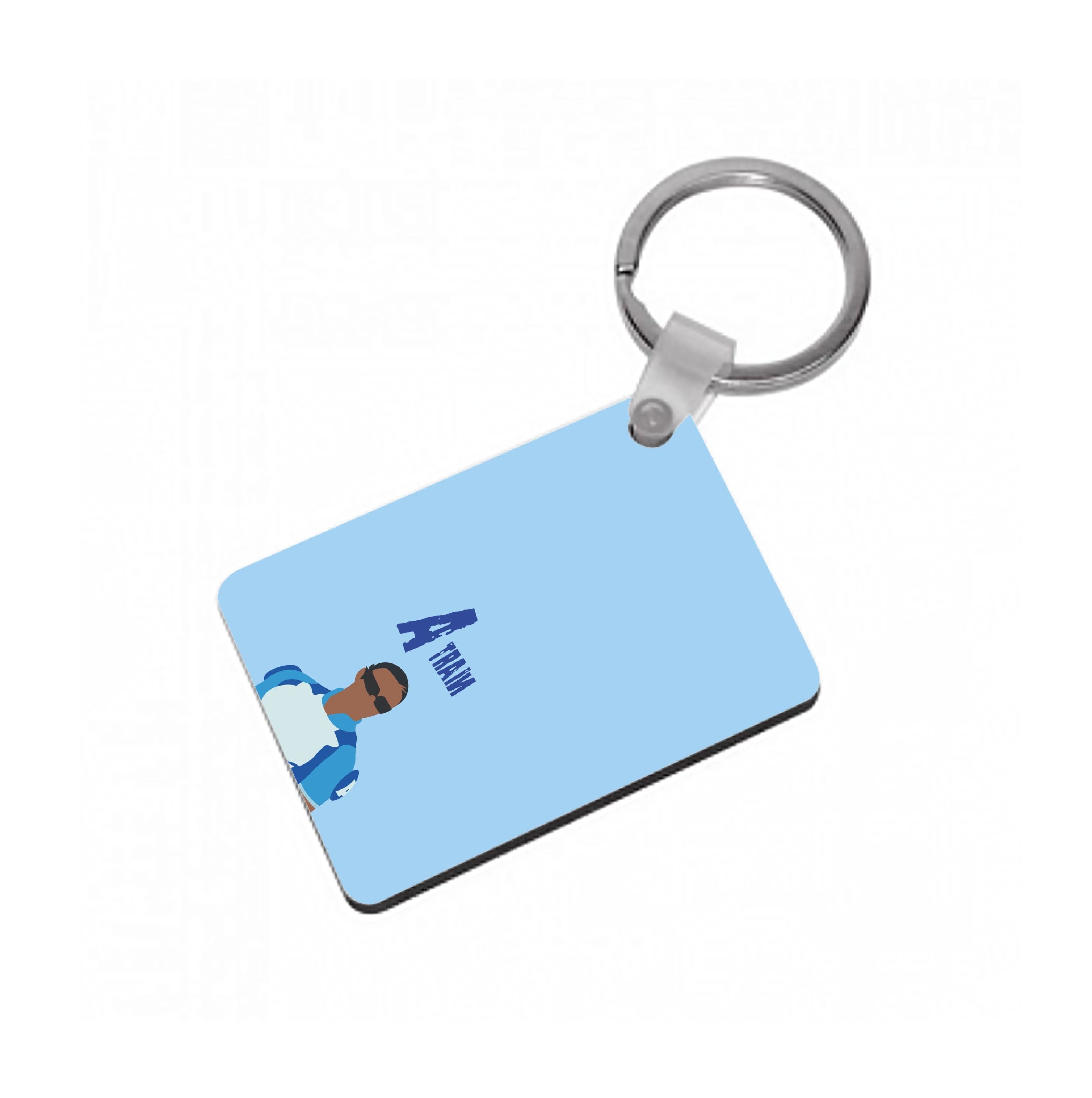 A Train Keyring