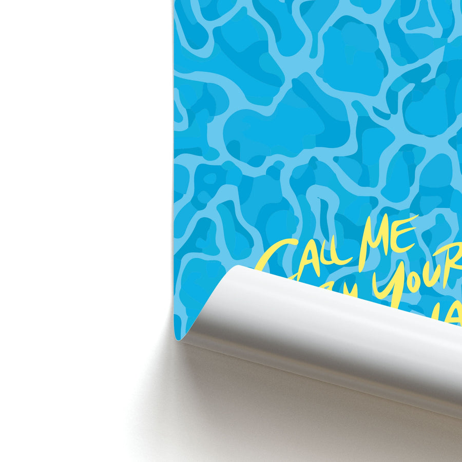 Title - Call Me By Your Name Poster