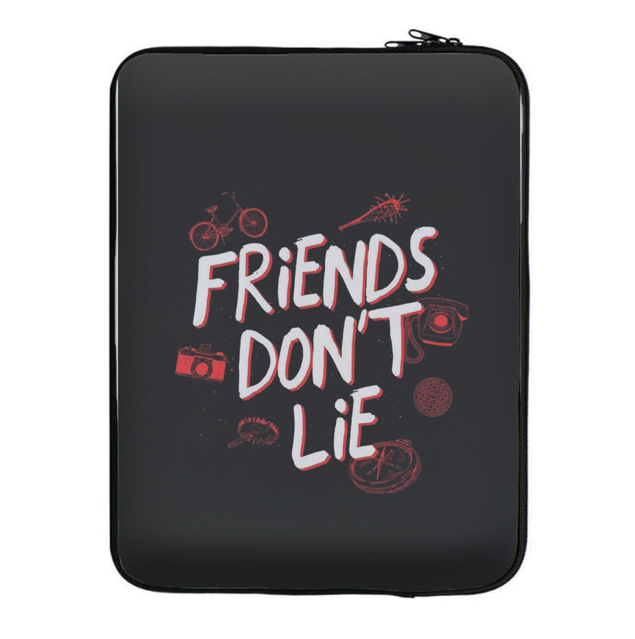 Friends Don't Lie - Stranger Things Laptop Sleeve