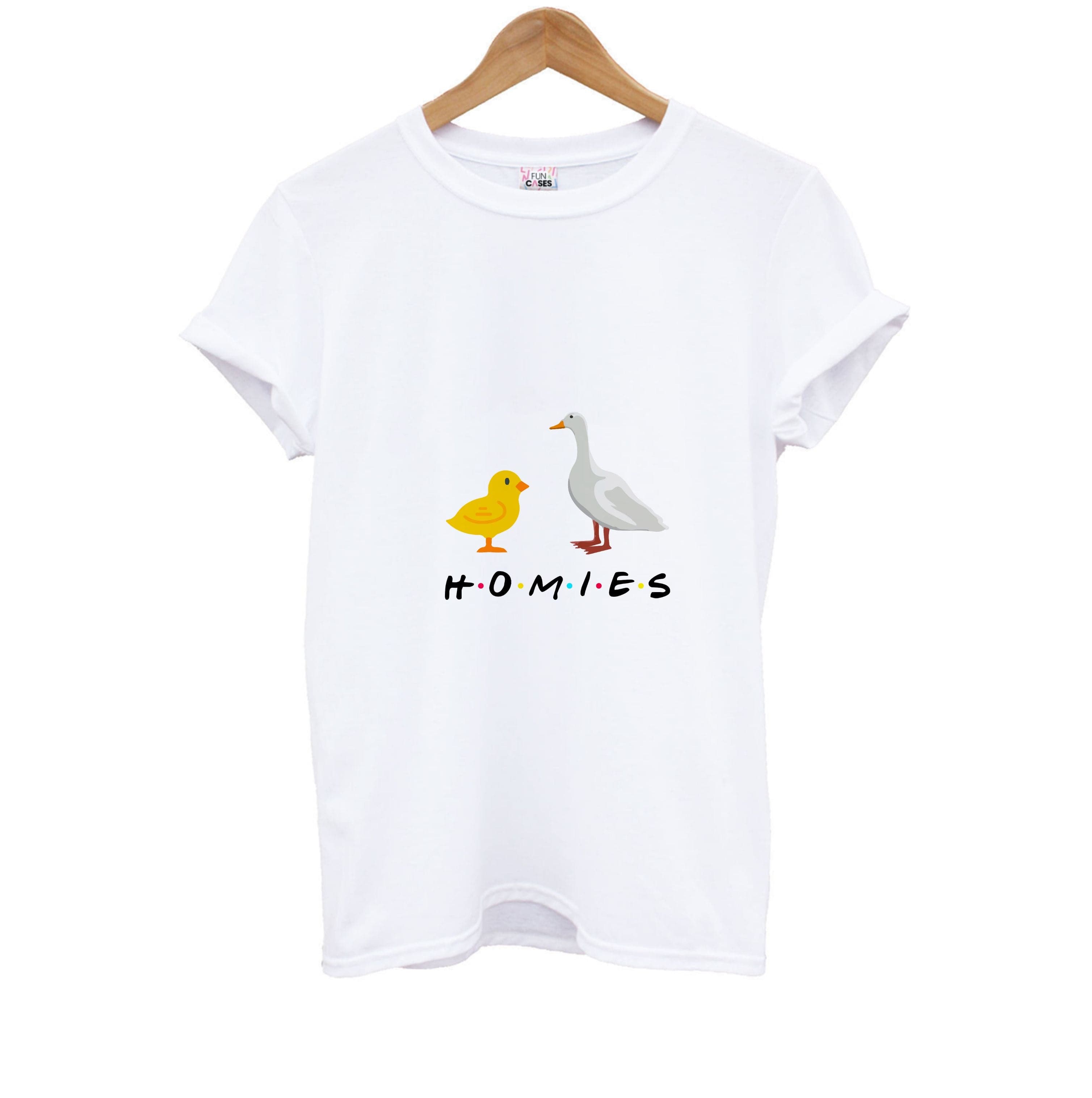 Homies Chick And Duck Kids T-Shirt