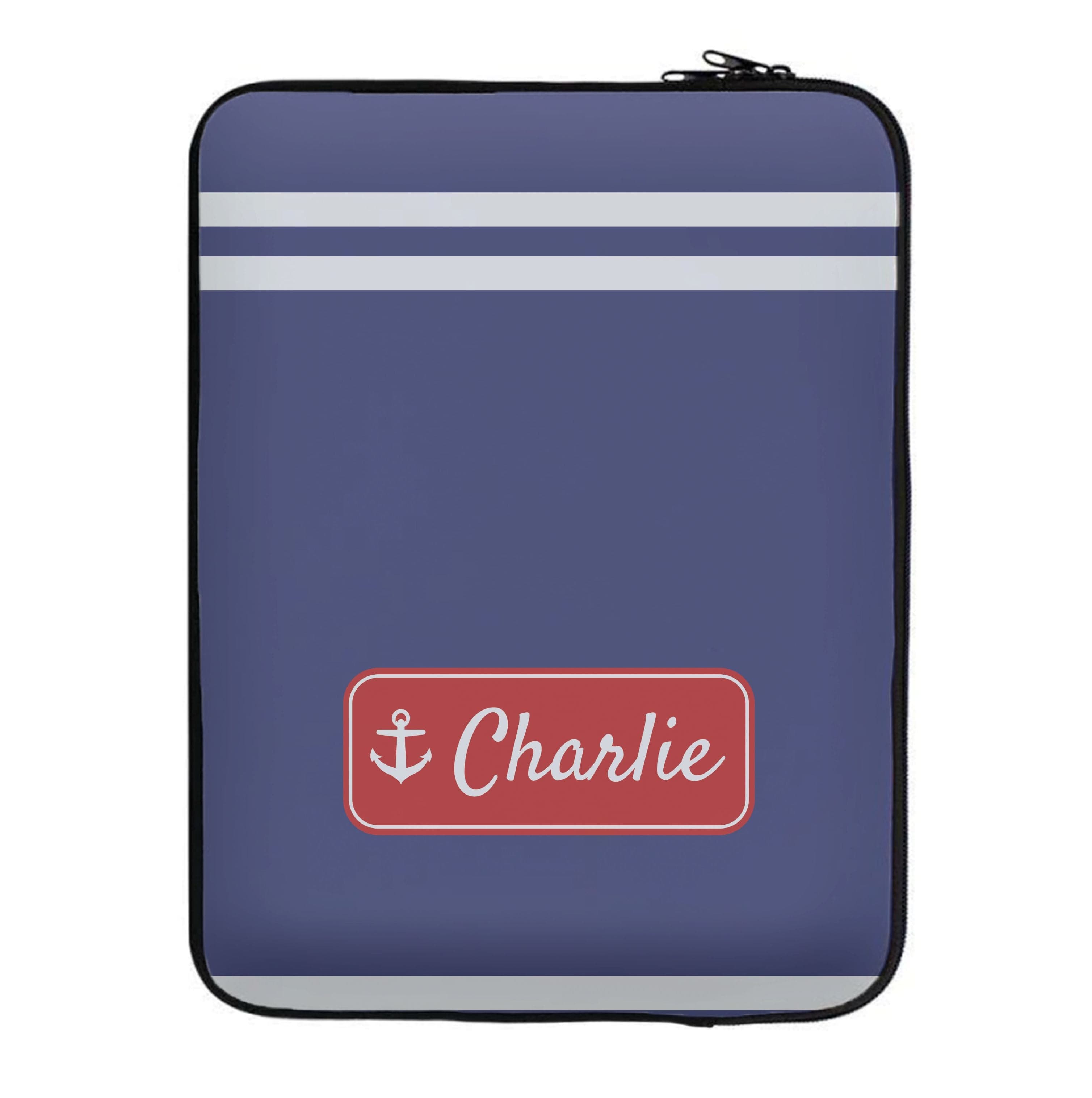 Scoops Ahoy Name Tag - Personalised Stranger Laptop Sleeve