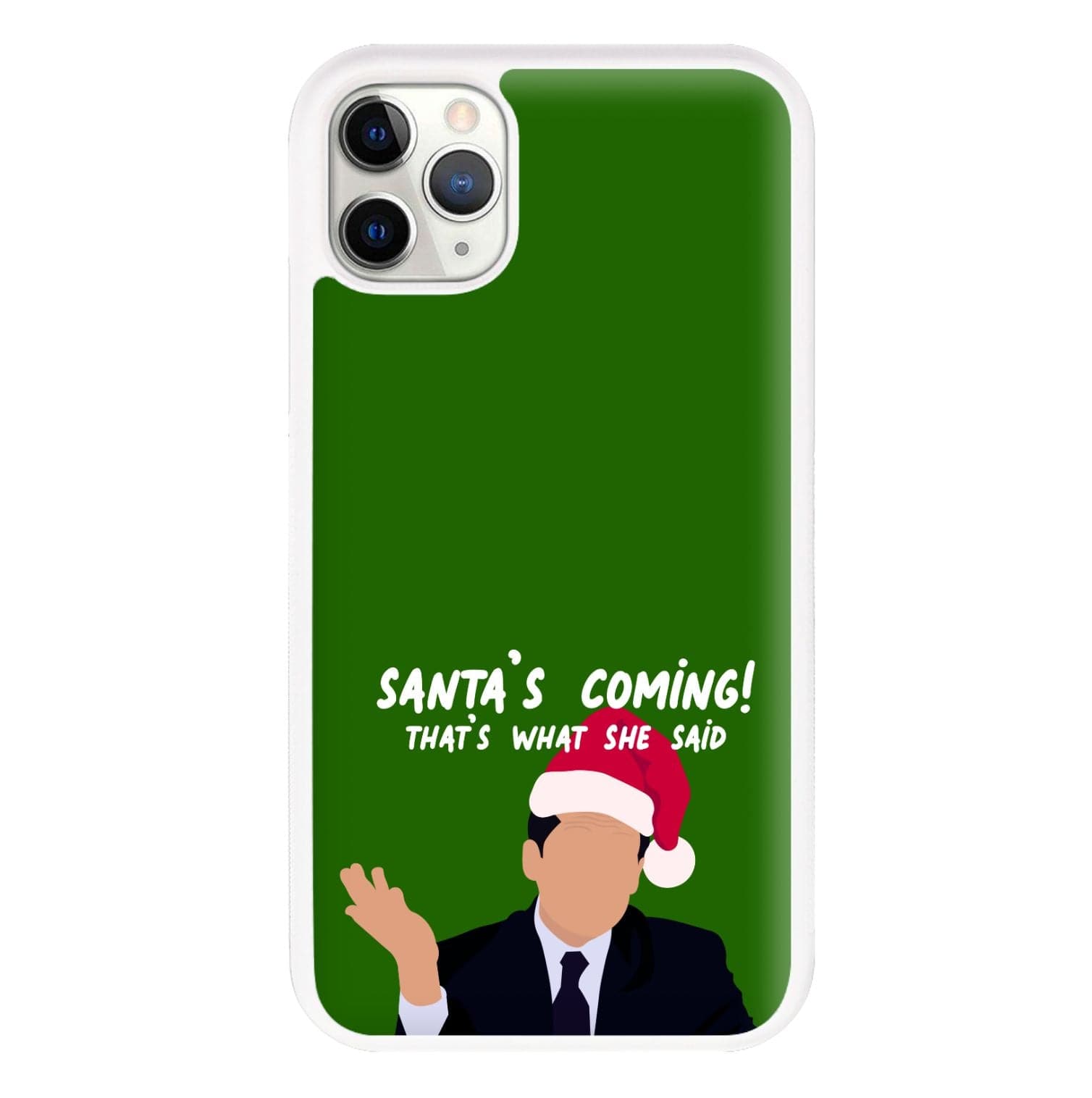 Santa's Coming Phone Case