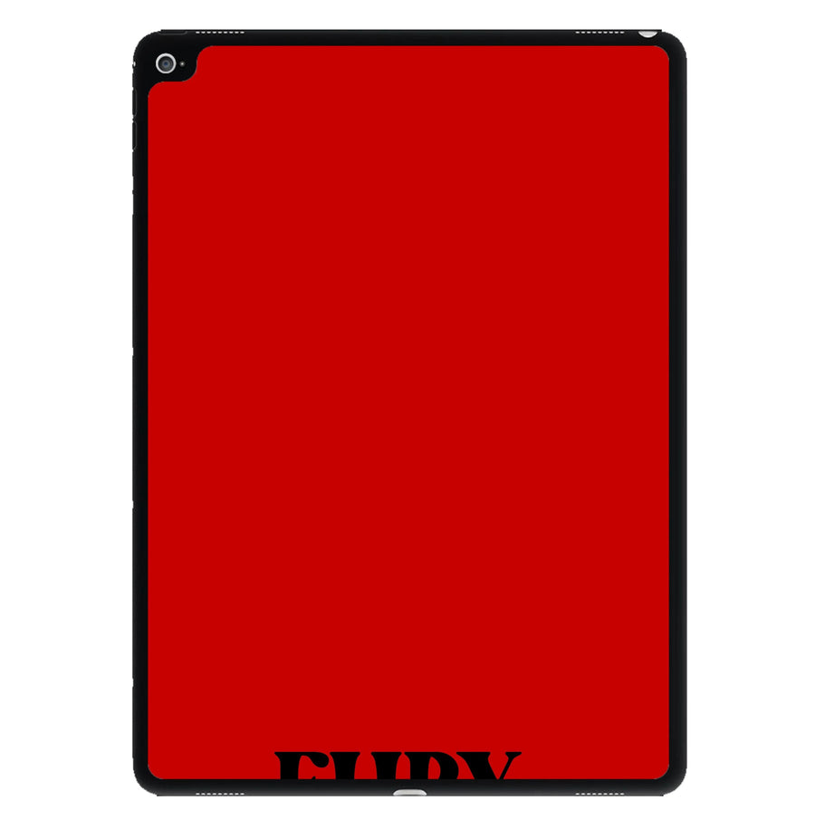 Red Fury - Tommy Fury iPad Case
