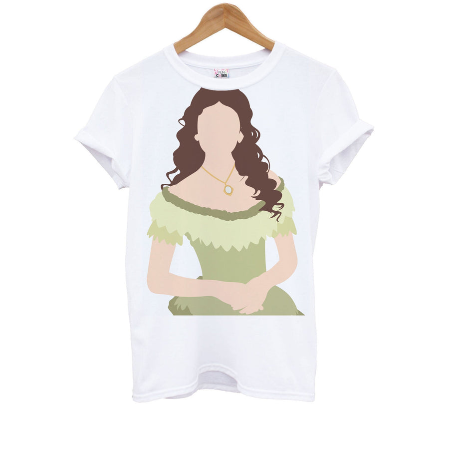 Elena Green Dress - Vampire Diaries Kids T-Shirt