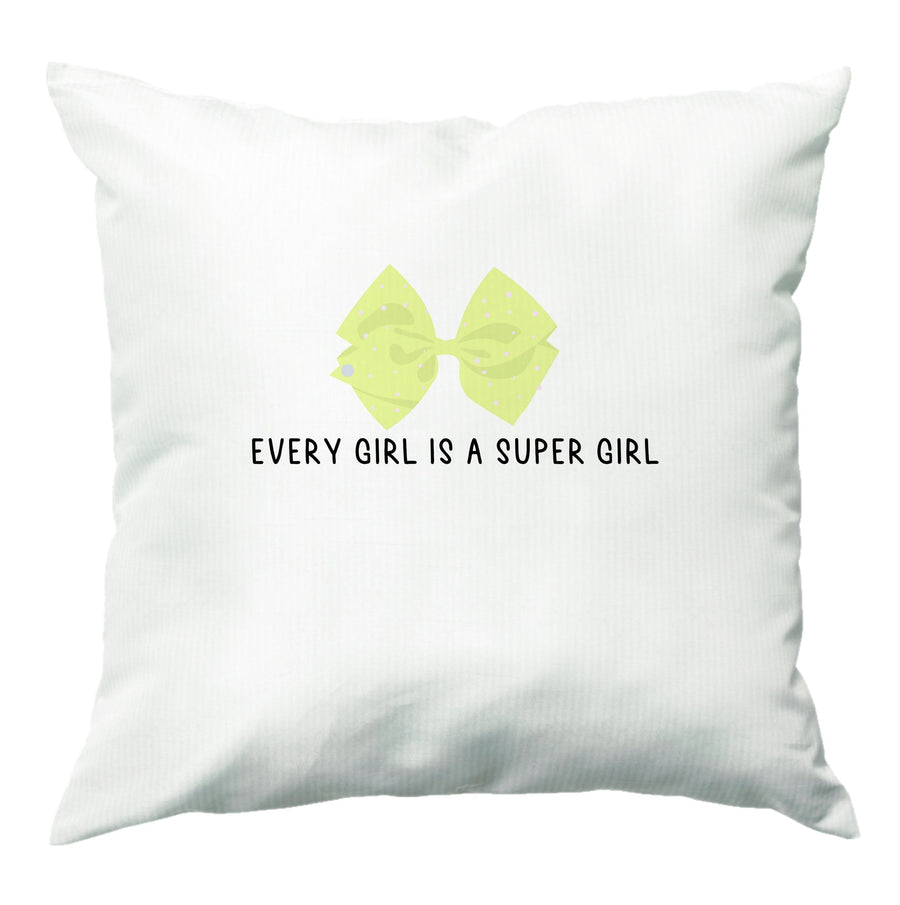 Every Girl Is A Super Girl - JoJo Siwa Cushion
