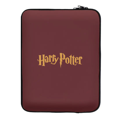 Game Typography Laptop Sleeve