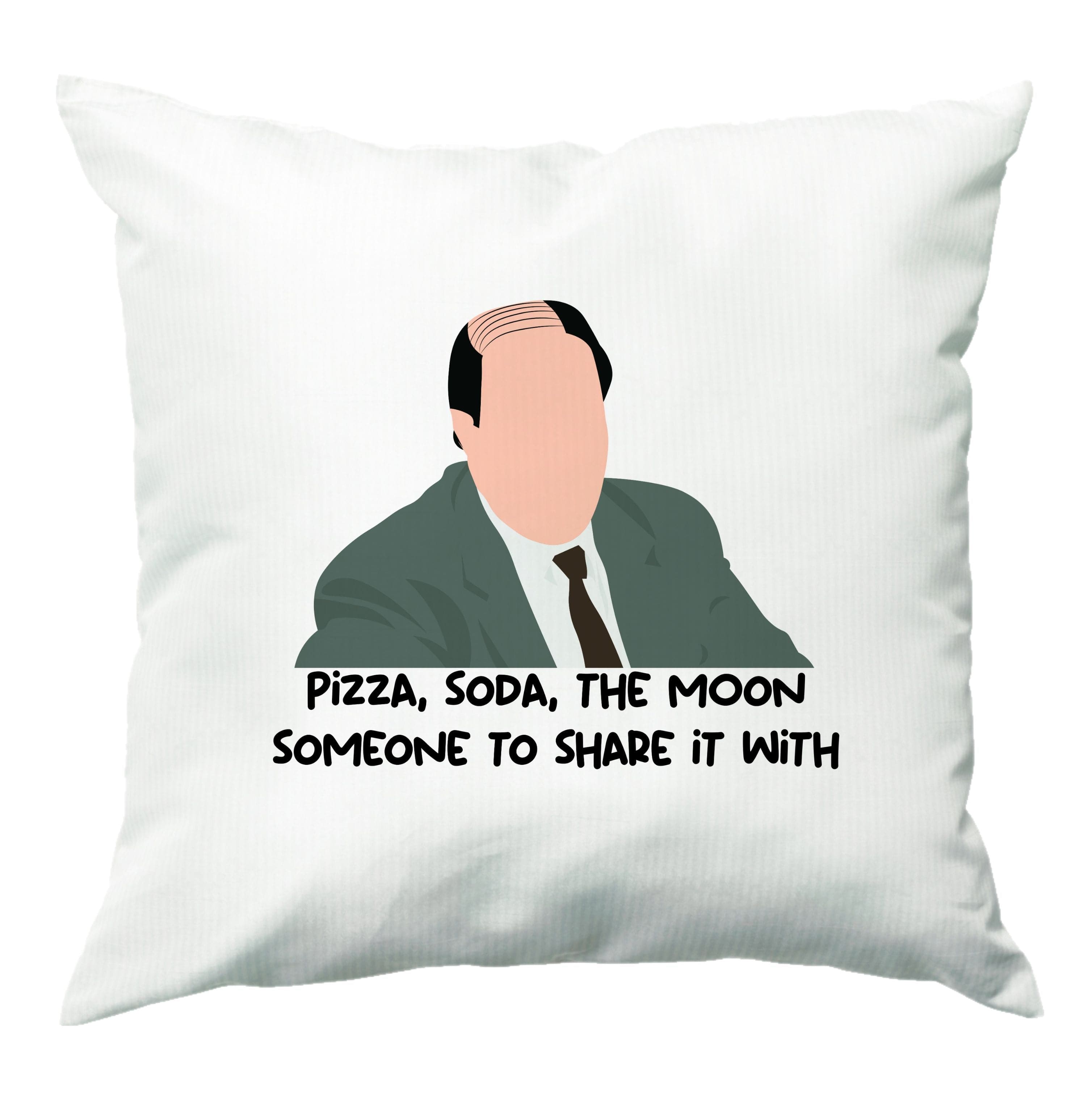 Pizza, Soda, The Moon Cushion