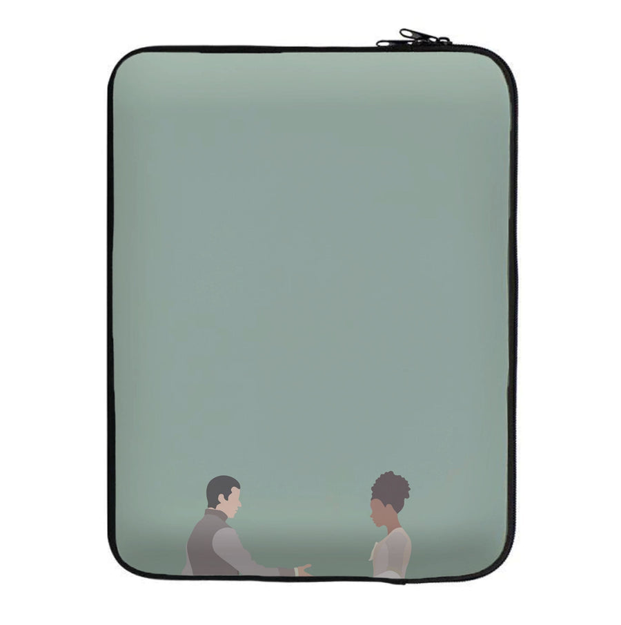 King George and Queen Charlotte - Queen Charlotte Laptop Sleeve