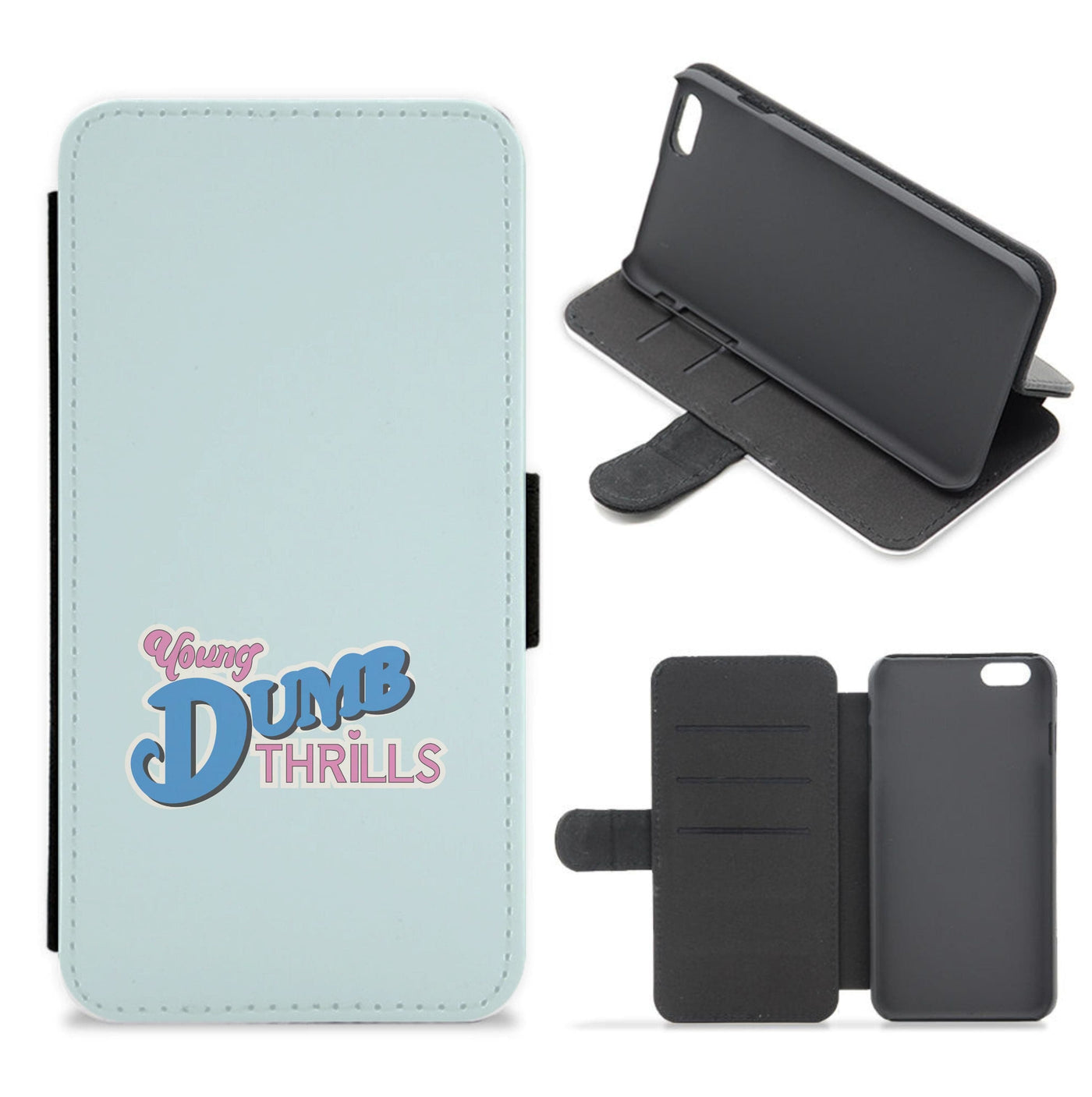 Young Dumb Thrills - Obviously - McFly Flip / Wallet Phone Case