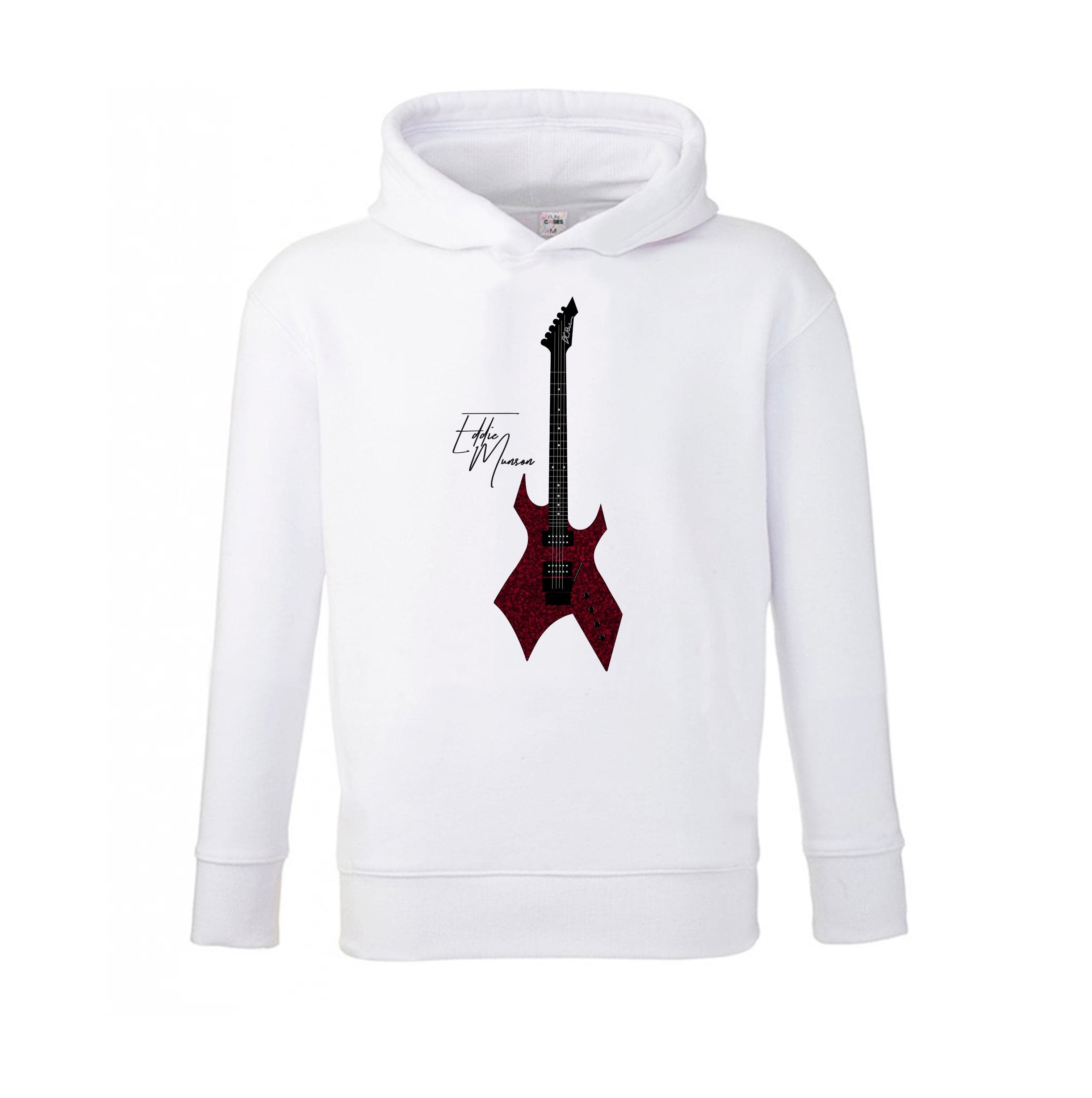 Eddie Munson Guitar Kids Hoodie