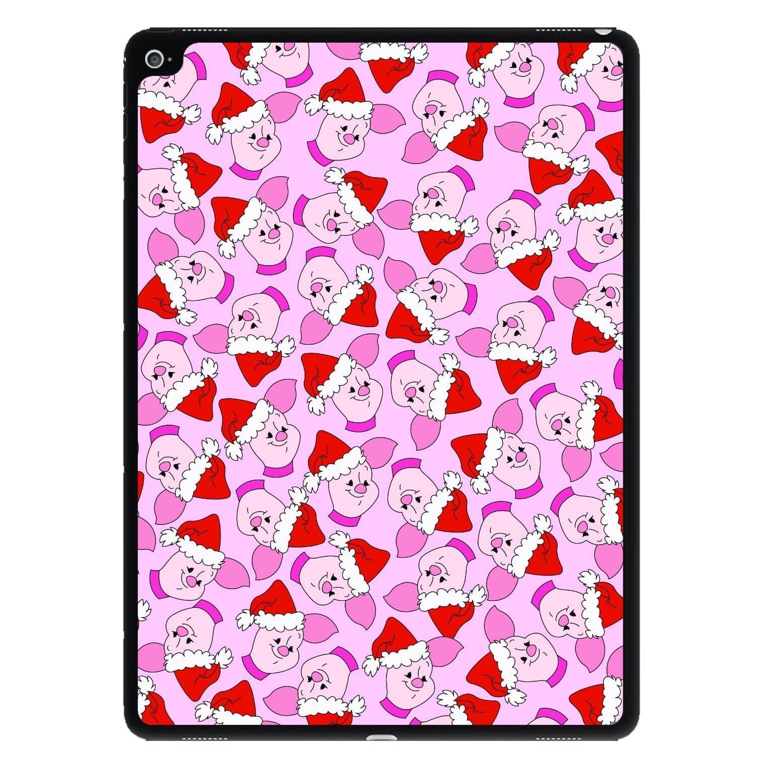 Pig Pattern Christmas iPad Case