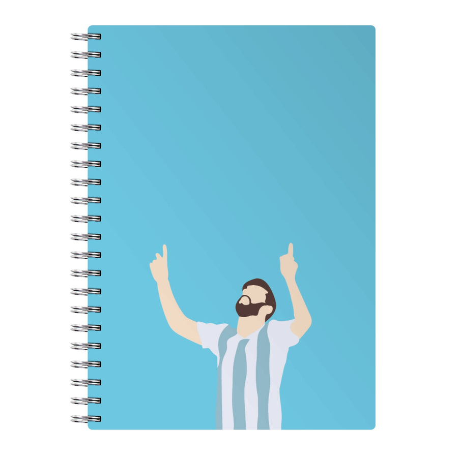 Argentina - Messi Notebook
