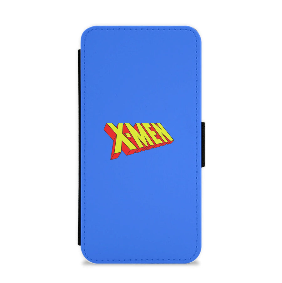 3D Logo - X-Men Flip / Wallet Phone Case