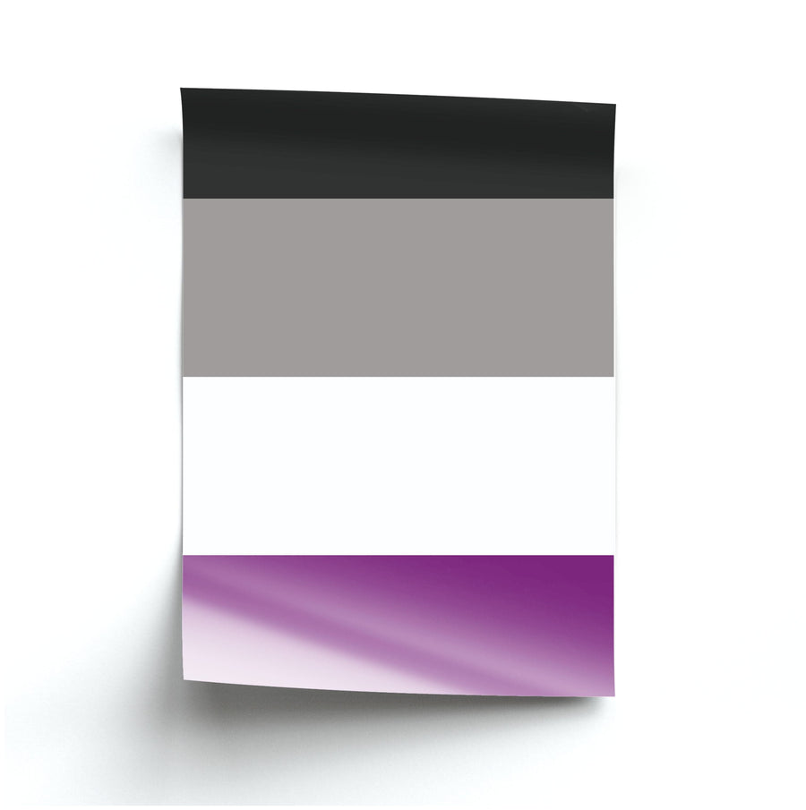 Asexual Flag - Pride Poster
