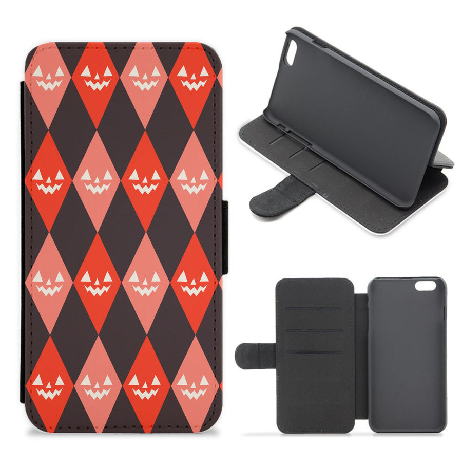 Halloween Pattern 20 Flip / Wallet Phone Case