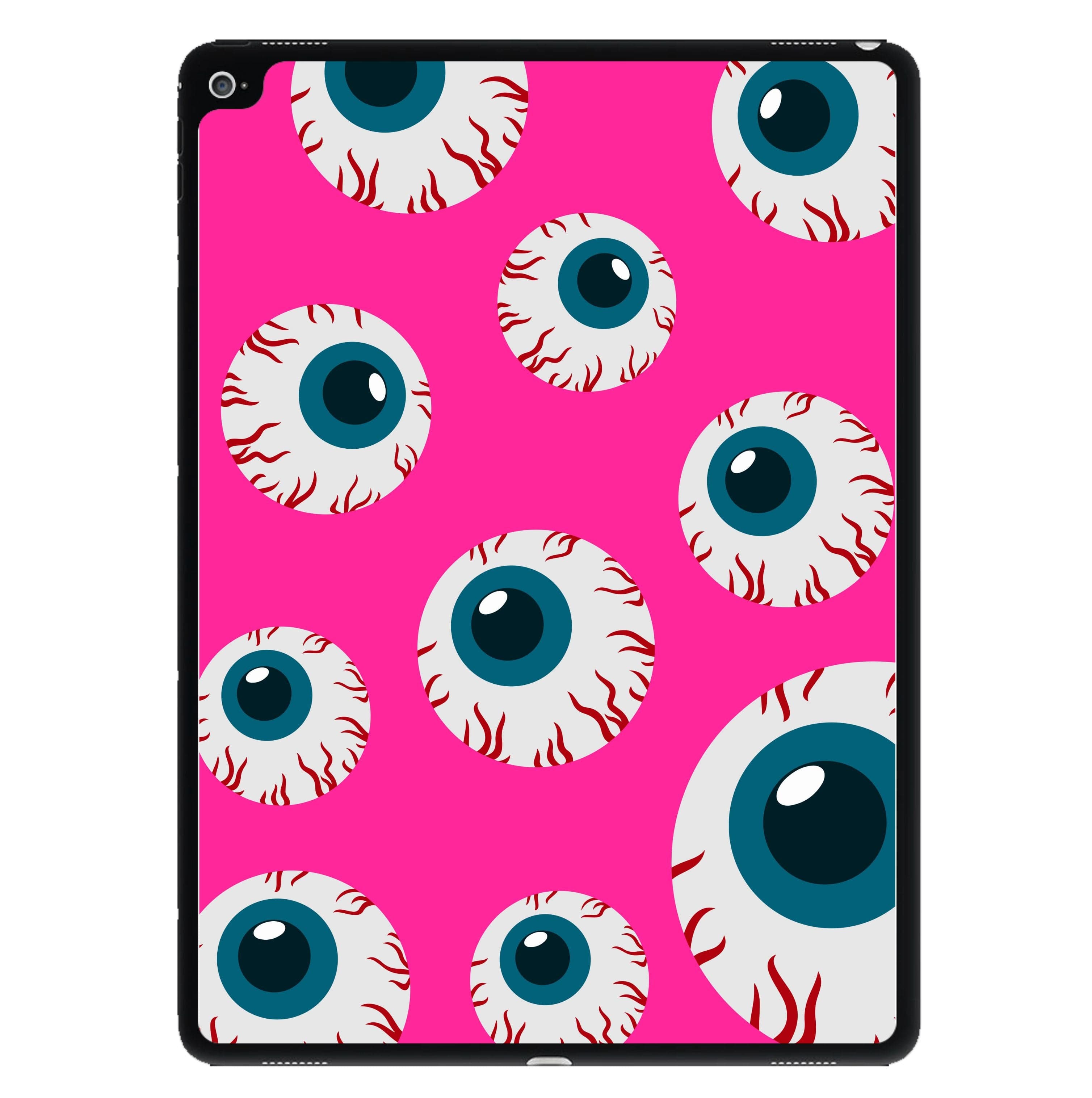 Spooky Eye Halloween Pattern iPad Case