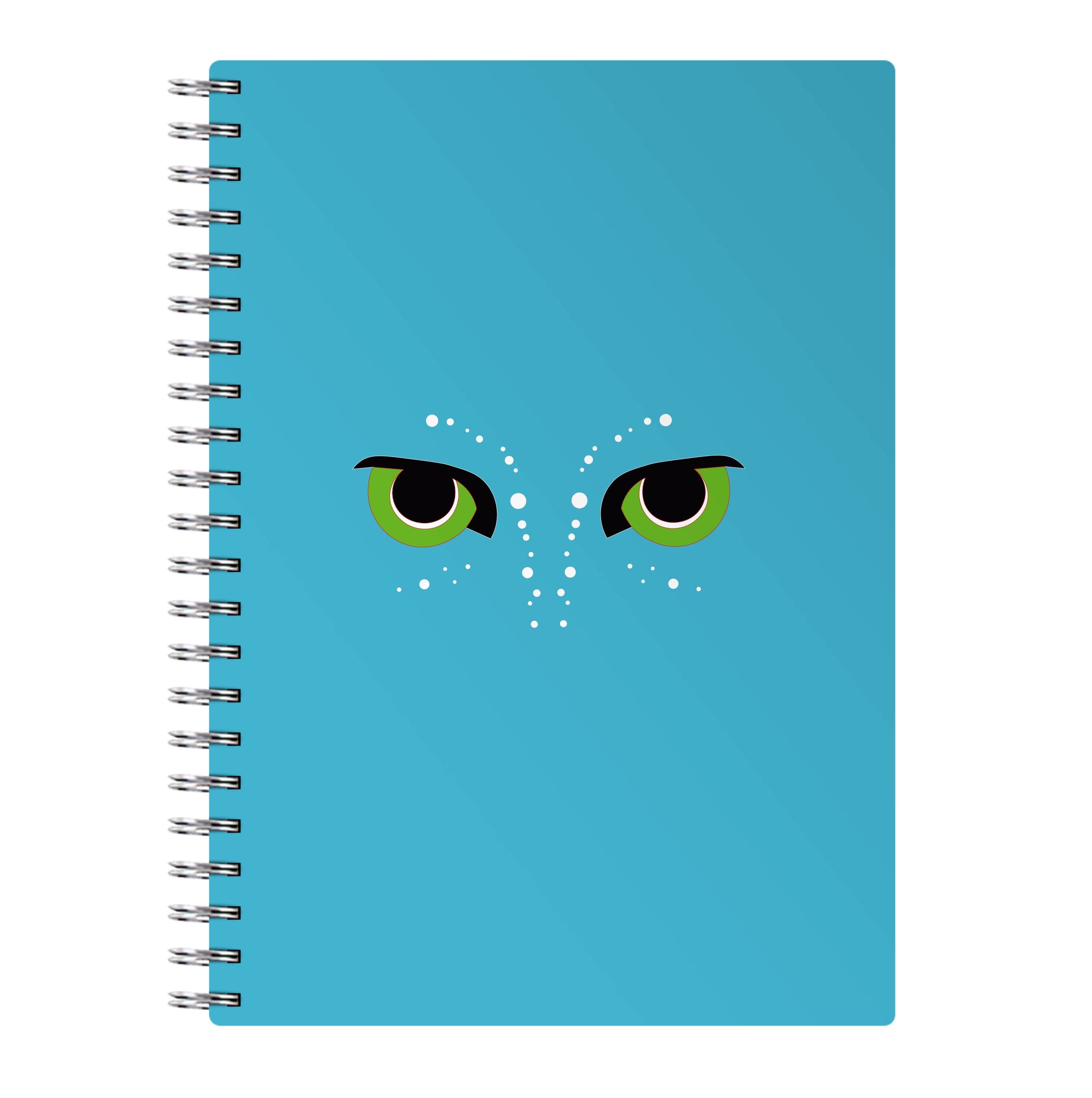 Alien World Eyes Notebook