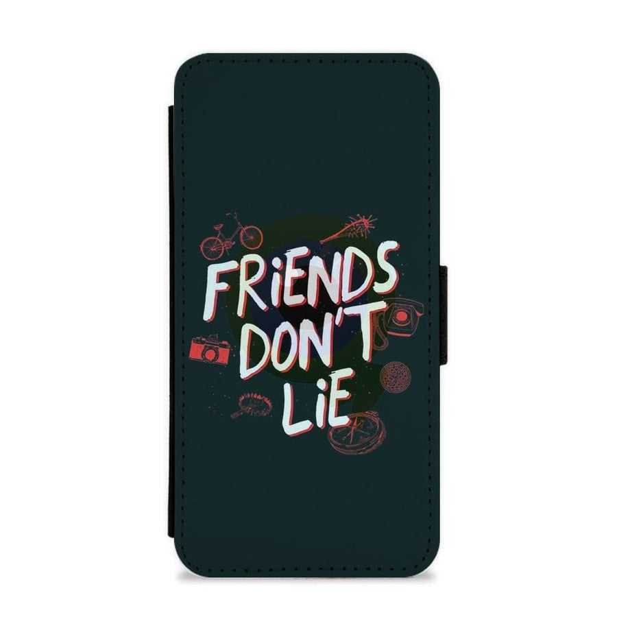 Friends Don't Lie - Stranger Things Flip / Wallet Phone Case - Fun Cases