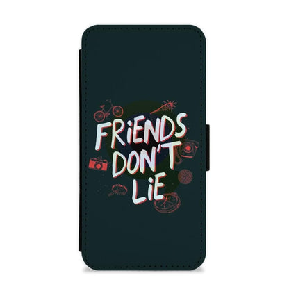 Friends Don't Lie - Stranger Things Flip / Wallet Phone Case - Fun Cases