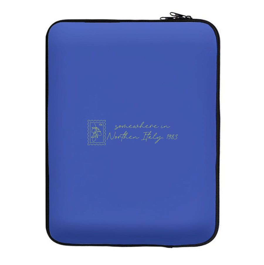 Somewhere In Northen Italy - Call Me By Your Name Laptop Sleeve