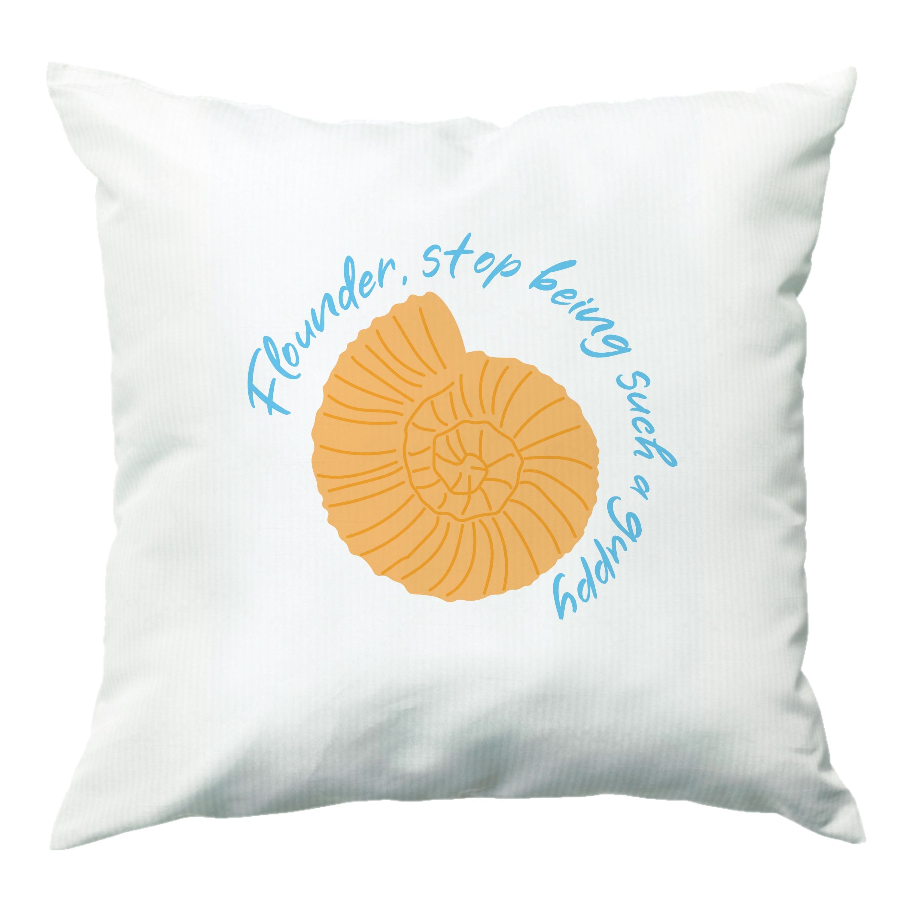 Flounder - The Little Mermaid Cushion