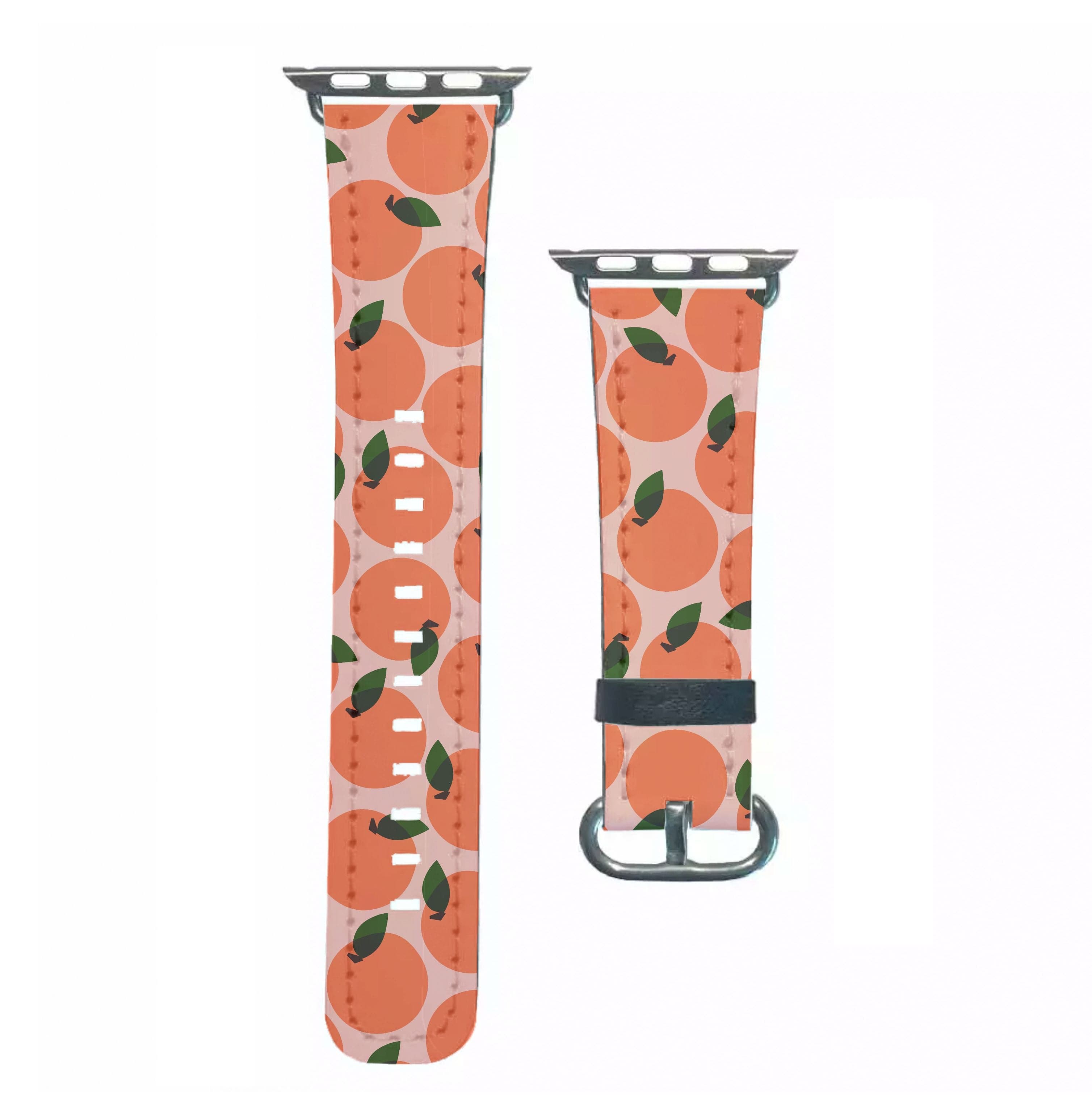 Oranges - Fruit Patterns Apple Watch Strap