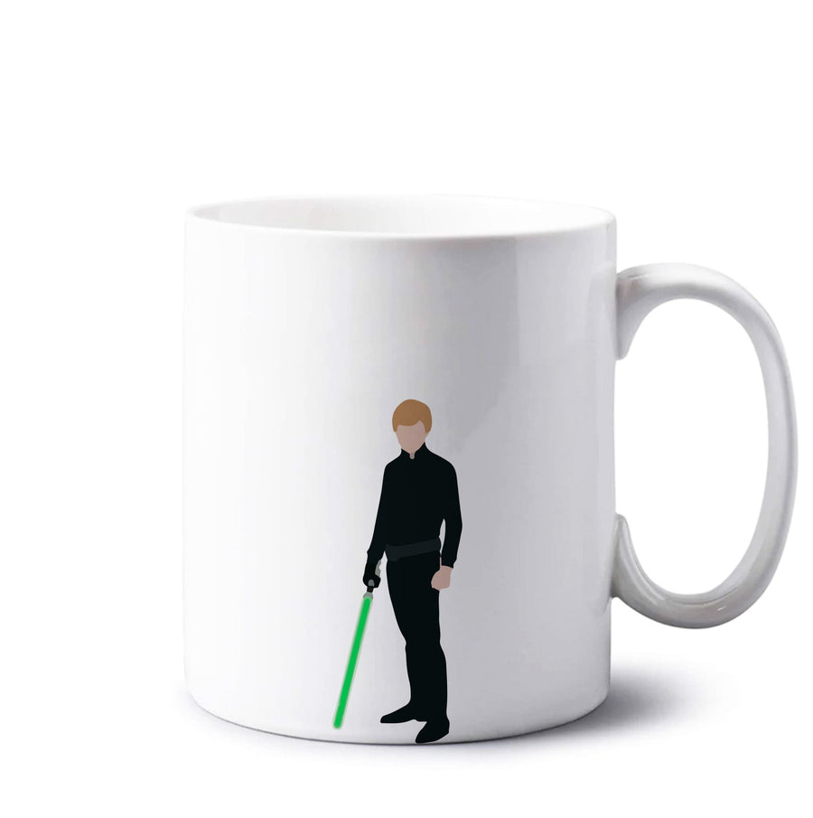Luke Skywalker Green Lightsaber - Star Wars Mug