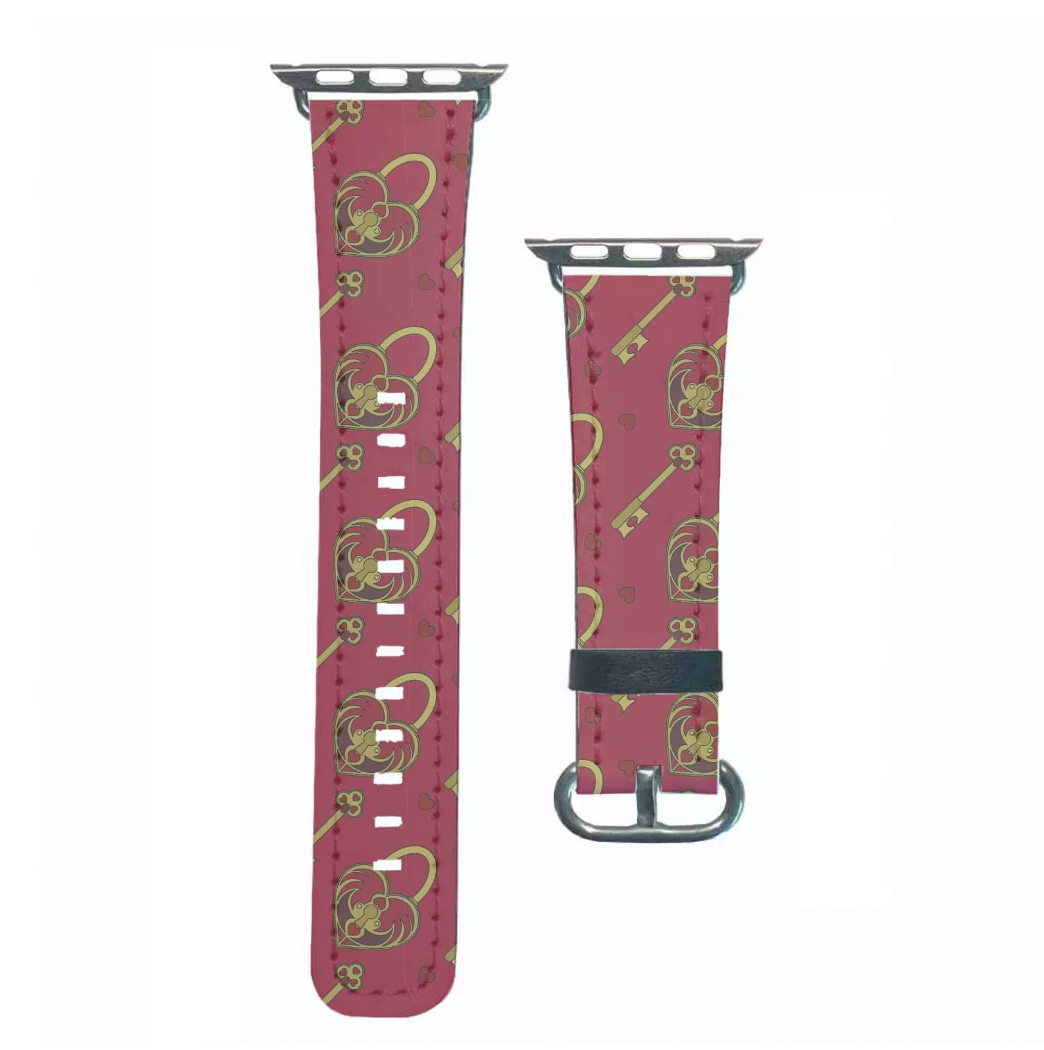 Red Locket And Key - Valentine's Day Apple Watch Strap