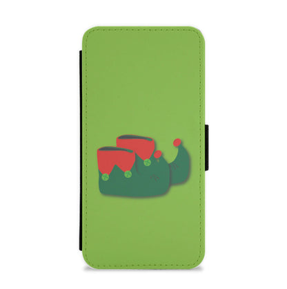 Elf Shoes - Christmas Flip / Wallet Phone Case