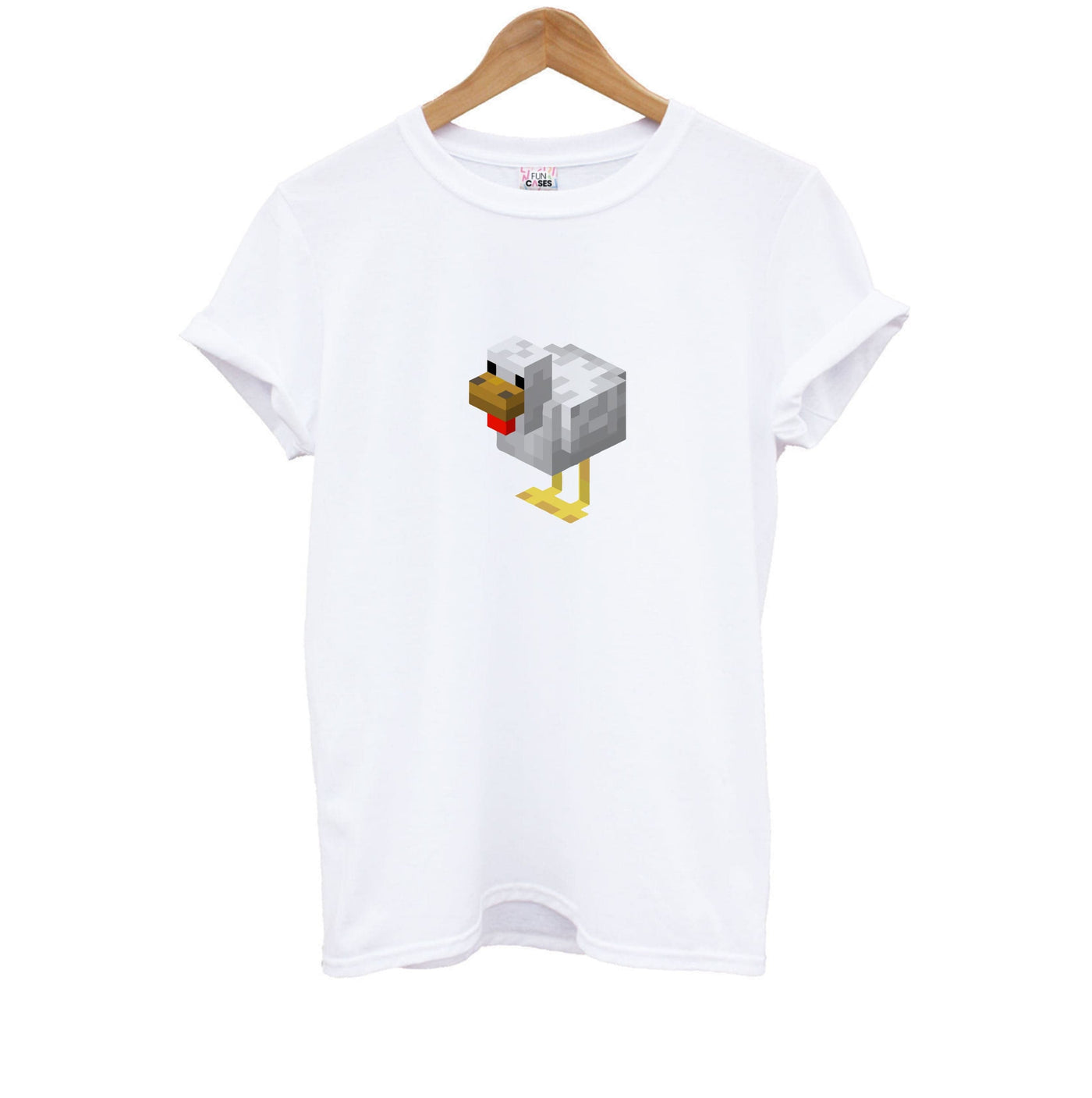 Minecraft Chicken Kids T-Shirt