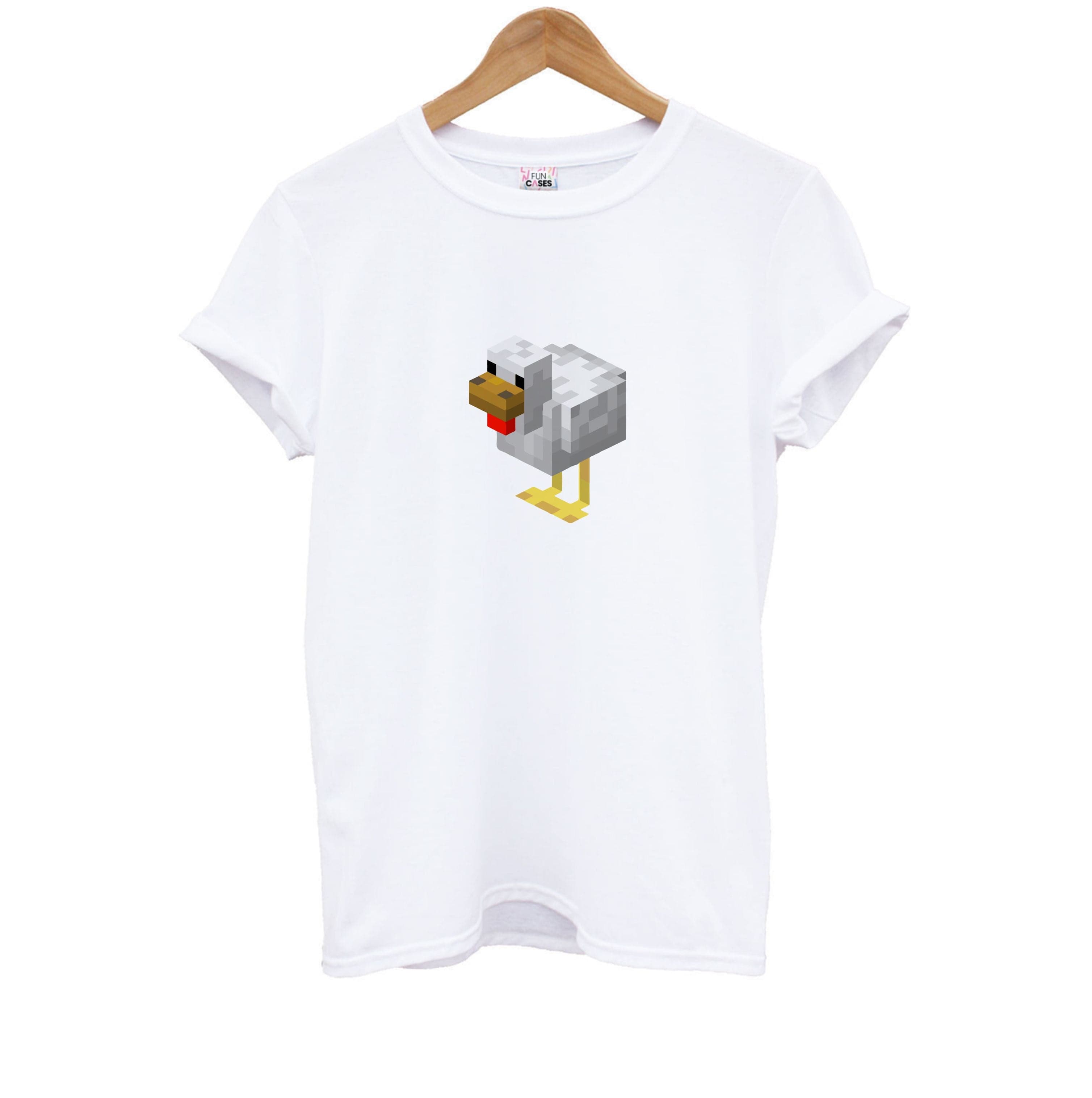 Mining Chicken Kids T-Shirt