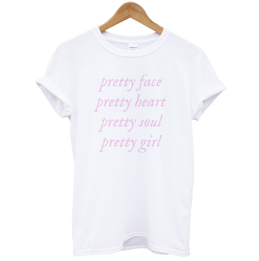 Pretty Girl - Clean Girl Aesthetic T-Shirt