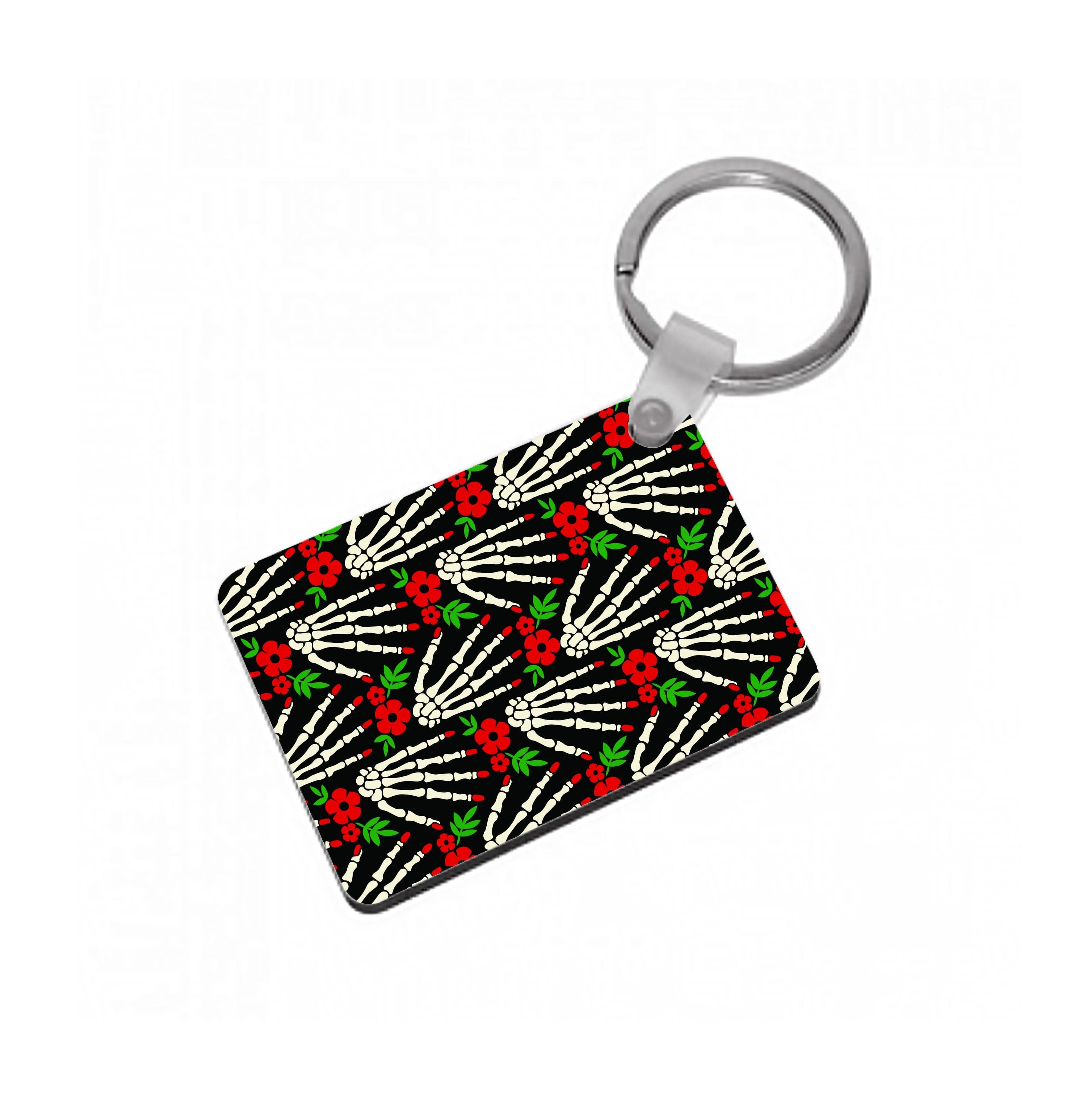 Halloween Pattern 15 Keyring