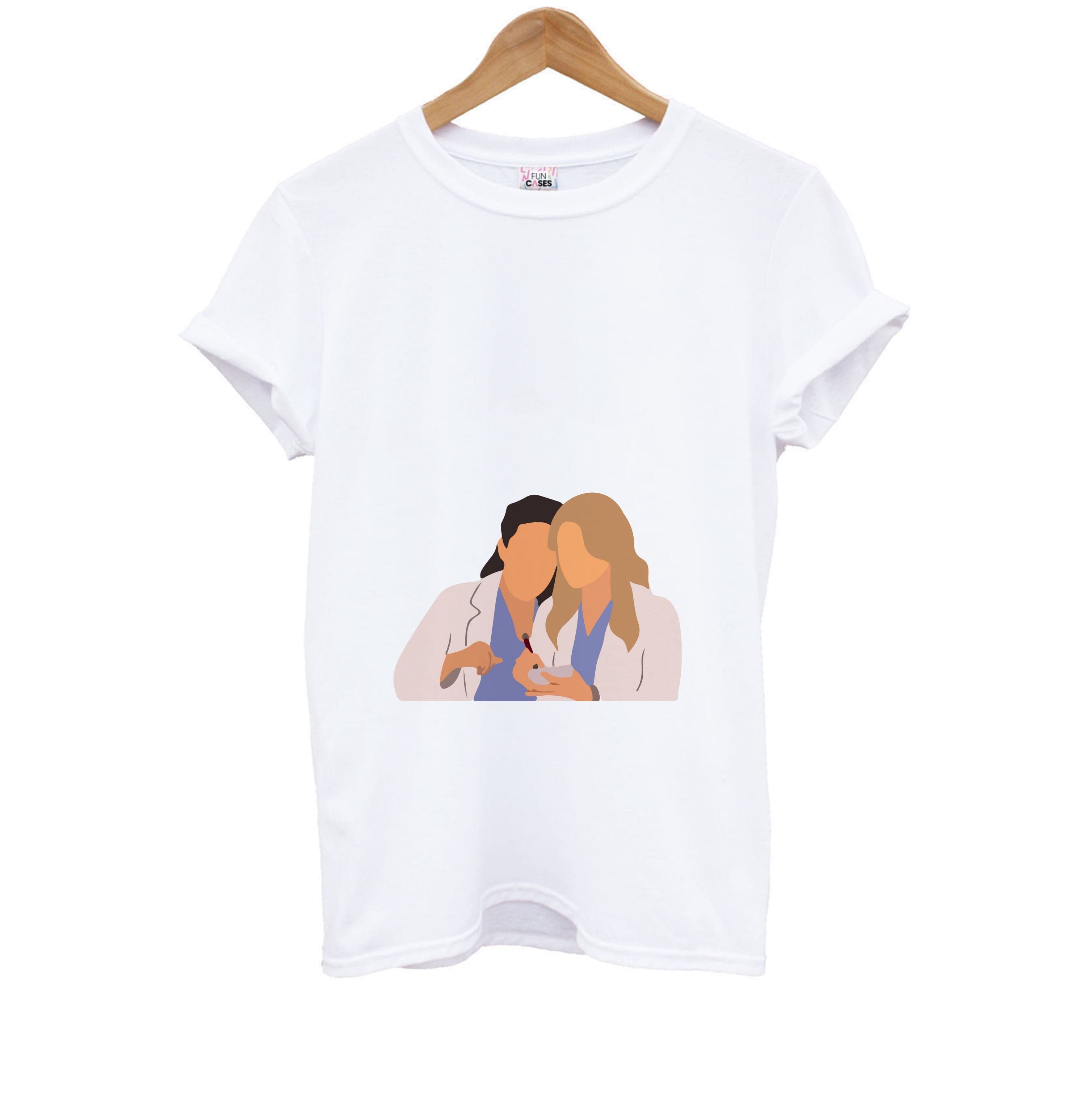 Faceless Characters - Grey's Kids T-Shirt