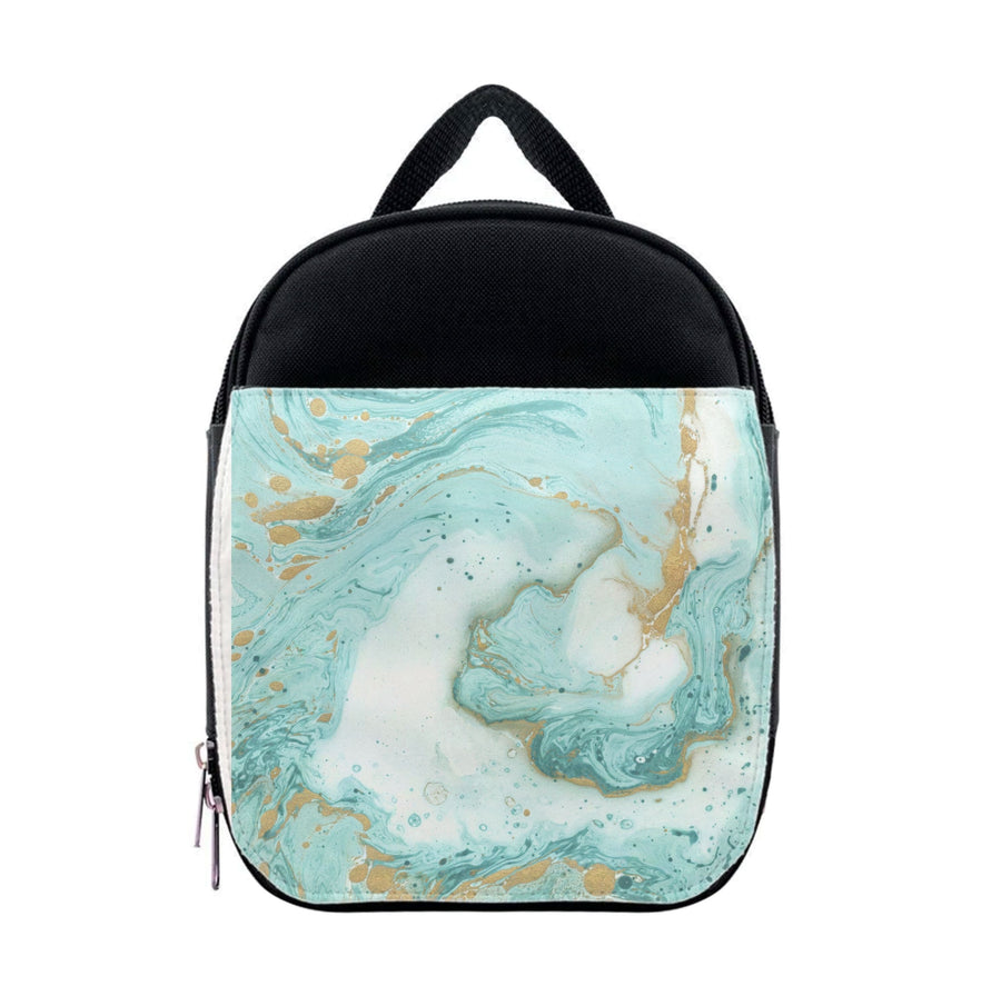 Green Marble Lunchbox