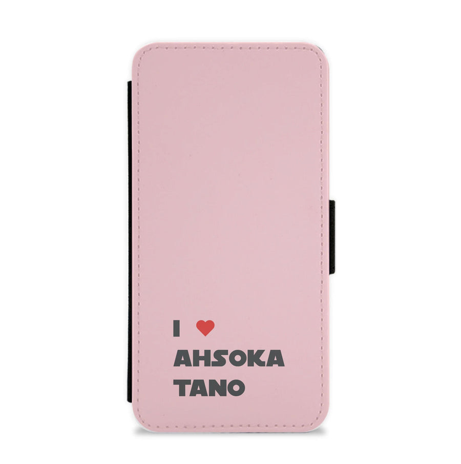 I Love Ahsoka Tano - Tales Of The Jedi  Flip / Wallet Phone Case