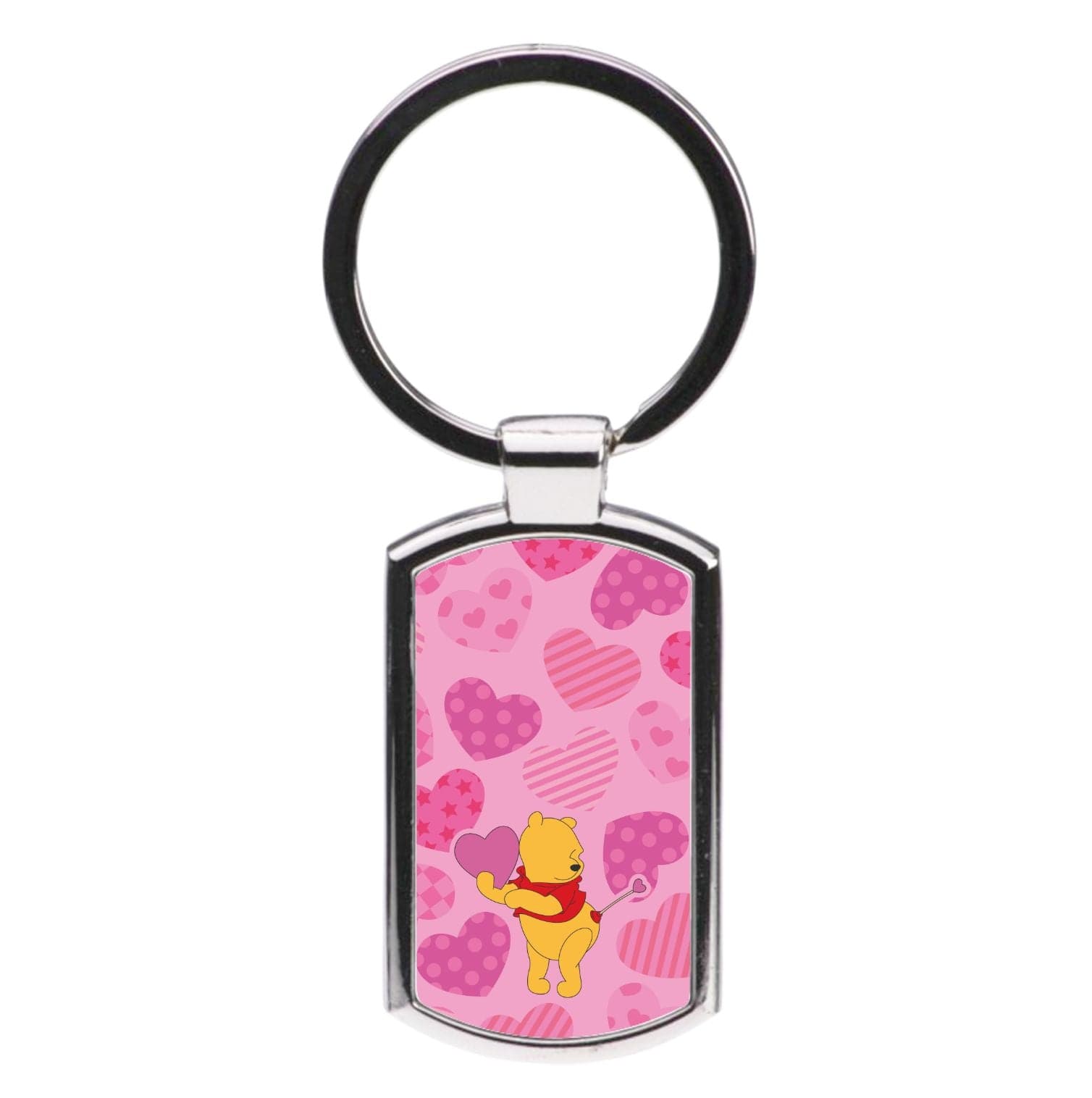 Cupid Pooh Valentine's Luxury Keyring