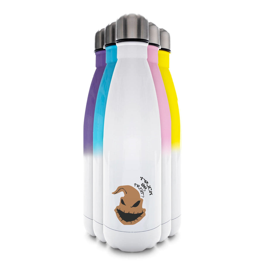 Trick Or Treat? - The Nightmare Before Christmas Water Bottle