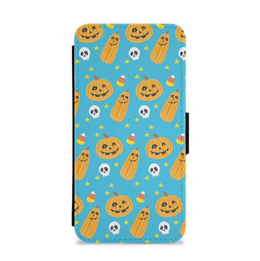 Halloween Pattern 1 Flip / Wallet Phone Case